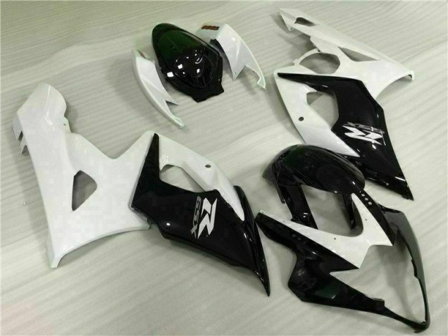 2005-2006 White Black Suzuki GSXR 1000 Moto Fairings UK Stores 2005-2006 White Black Suzuki GSXR 1000 Moto Fairings UK Stores