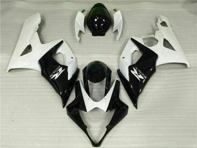2005-2006 White Black Suzuki GSXR 1000 Moto Fairings UK Stores 2005-2006 White Black Suzuki GSXR 1000 Moto Fairings UK Stores