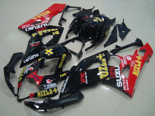 2005-2006 Black Red Rizla Suzuki GSXR 1000 Motorcycle Replacement Fairings UK Stores 2005-2006 Black Red Rizla Suzuki GSXR 1000 Motorcycle Replacement Fairings UK Stores