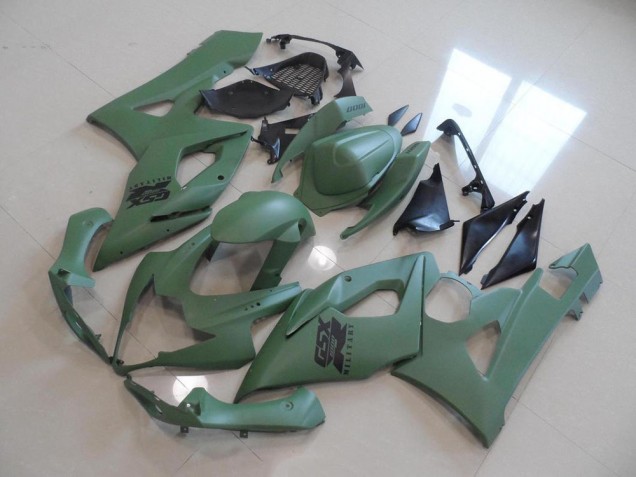 2005-2006 Matte Army Green Suzuki GSXR 1000 Motorcyle Fairings UK Stores 2005-2006 Matte Army Green Suzuki GSXR 1000 Motorcyle Fairings UK Stores