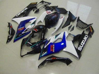 2005-2006 Blue White Suzuki GSXR 1000 Motorcycle Fairings Kit UK Stores
