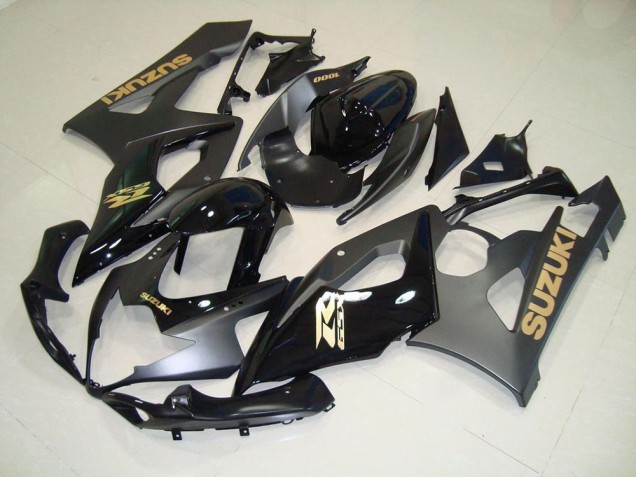 2005-2006 Black with Gold Decals Suzuki GSXR 1000 Motorcylce Fairings UK Stores 2005-2006 Black with Gold Decals Suzuki GSXR 1000 Motorcylce Fairings UK Stores