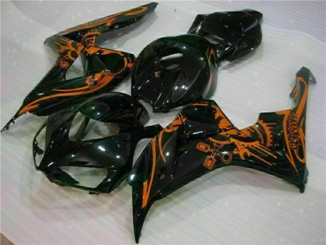 2006-2007 Brown Black Honda CBR1000RR Motorbike Fairing Kits UK Stores