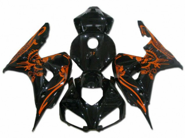 2006-2007 Brown Black Honda CBR1000RR Motorbike Fairing Kits UK Stores