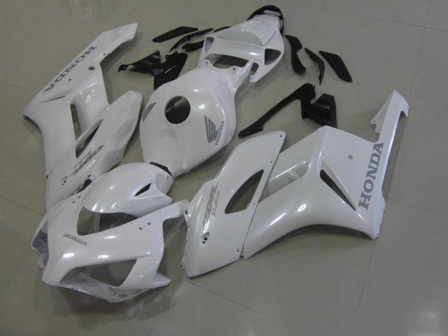 2006-2007 White with Silver Decals Honda CBR1000RR Bike Fairings UK Stores