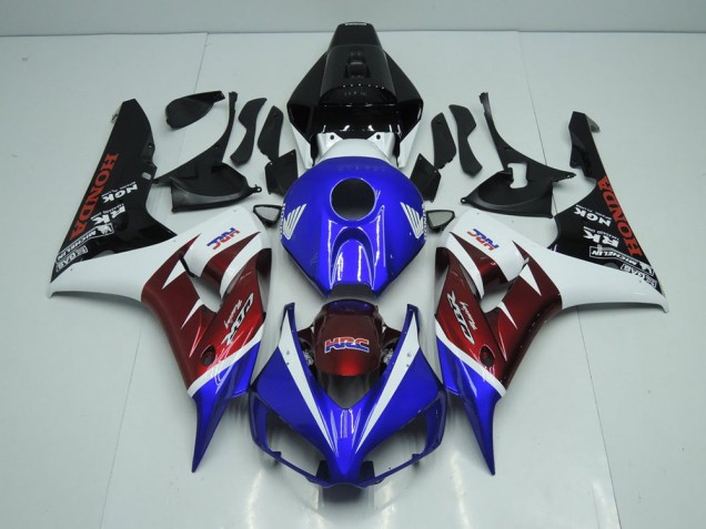2006-2007 Burgandy and Blue Honda CBR1000RR Bike Fairing UK Stores 2006-2007 Burgandy and Blue Honda CBR1000RR Bike Fairing UK Stores