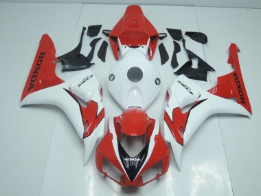 2006-2007 Orange Red and White Honda CBR1000RR Moto Fairings UK Stores