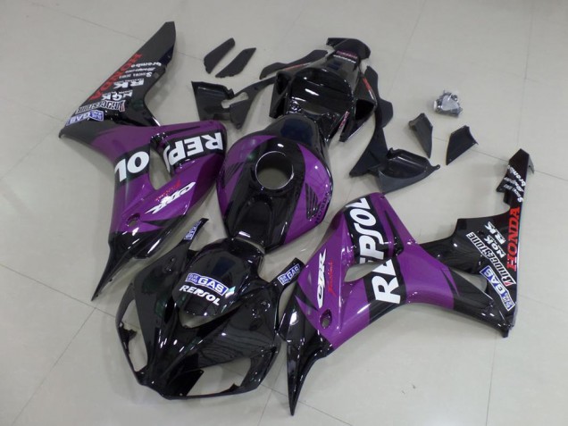 2006-2007 Purple Repsol Honda CBR1000RR Motorcyle Fairings UK Stores