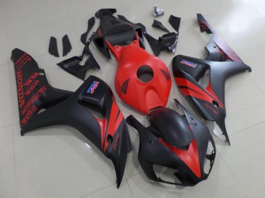 2006-2007 Red and Matte Black Honda CBR1000RR Motor Fairings UK Stores
