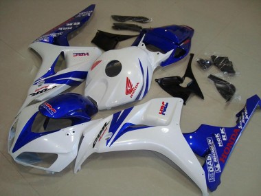 2006-2007 White and Blue Honda CBR1000RR Replacement Fairings UK Stores