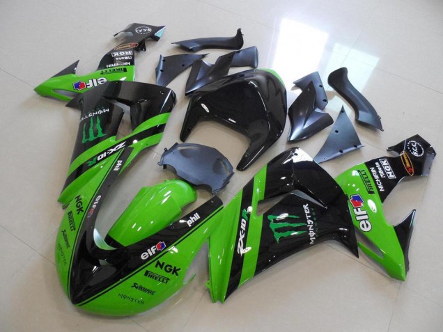 2006-2007 Monster Race Kawasaki ZX10R Motorbike Fairing Kits UK Stores 2006-2007 Monster Race Kawasaki ZX10R Motorbike Fairing Kits UK Stores