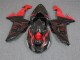 2006-2007 Black Red Kawasaki ZX10R Motorcycle Fairings UK Stores 2006-2007 Black Red Kawasaki ZX10R Motorcycle Fairings UK Stores