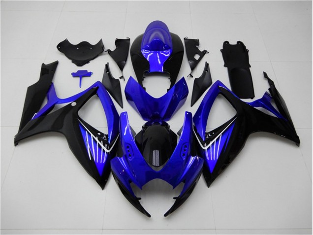2006-2007 Blue Black Suzuki GSXR 600/750 Replacement Fairings & Bodywork UK Stores 2006-2007 Blue Black Suzuki GSXR 600/750 Replacement Fairings & Bodywork UK Stores