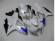 2006-2007 White Blue Suzuki GSXR 600/750 Motorcylce Fairings UK Stores