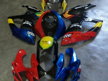 2006-2007 Red Blue Suzuki GSXR 600/750 Motorbike Fairing UK Stores