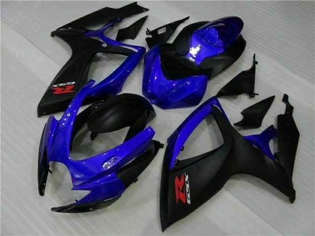 2006-2007 Blue Black Suzuki GSXR 600/750 Motorbike Fairing Kits UK Stores