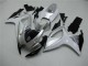 2006-2007 Silver Suzuki GSXR 600/750 Motorcycle Fairings Kits UK Stores