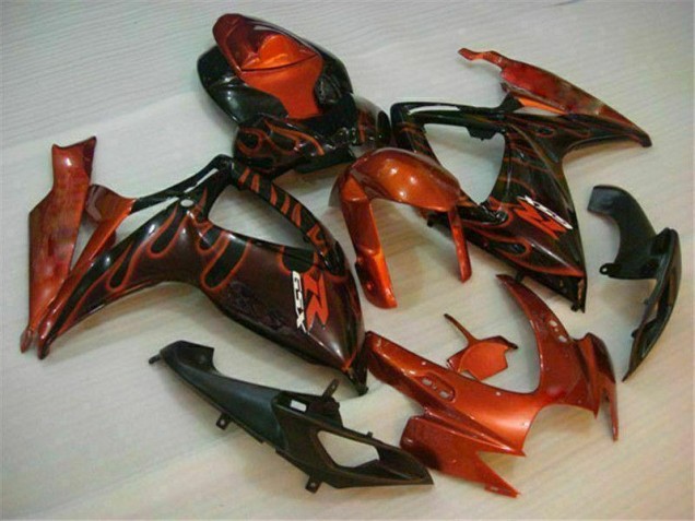 2006-2007 Red Suzuki GSXR 600/750 Motorbike Fairings UK Stores