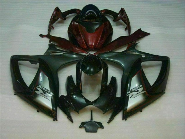 2006-2007 Black Red Suzuki GSXR 600/750 Motorcycle Fairings UK Stores 2006-2007 Black Red Suzuki GSXR 600/750 Motorcycle Fairings UK Stores