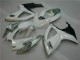 2006-2007 White Silver Suzuki GSXR 600/750 Motorcycle Fairing Kit UK Stores