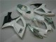 2006-2007 White Silver Suzuki GSXR 600/750 Motorcycle Fairing Kit UK Stores