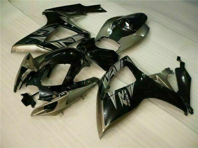 2006-2007 Black Grey Suzuki GSXR 600/750 Motorcycle Replacement Fairings UK Stores 2006-2007 Black Grey Suzuki GSXR 600/750 Motorcycle Replacement Fairings UK Stores