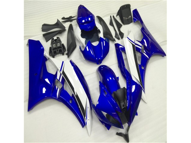 2006-2007 Blue White Yamaha YZF R6 Motorbike Fairing UK Stores 2006-2007 Blue White Yamaha YZF R6 Motorbike Fairing UK Stores