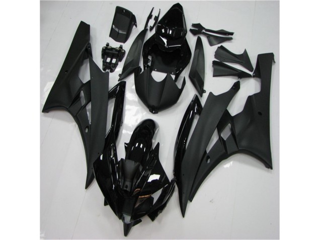 2006-2007 Black Yamaha YZF R6 Motorcycle Bodywork UK Stores 2006-2007 Black Yamaha YZF R6 Motorcycle Bodywork UK Stores