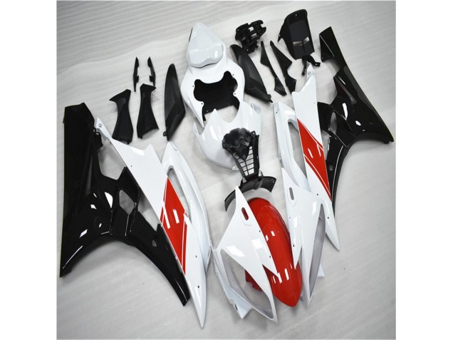 2006-2007 Red White Black Yamaha YZF R6 Moto Fairings UK Stores 2006-2007 Red White Black Yamaha YZF R6 Moto Fairings UK Stores