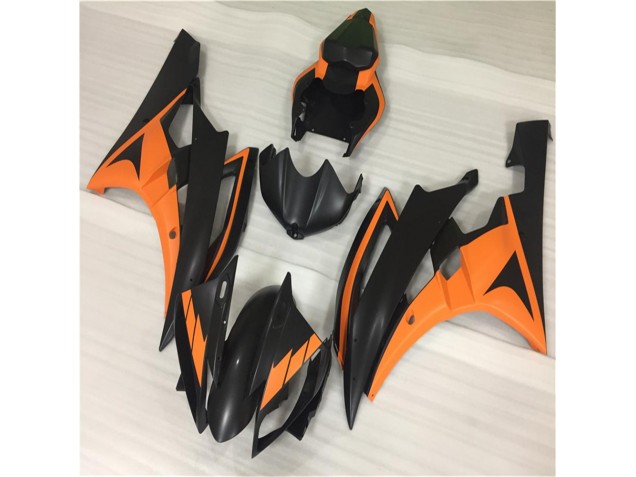 2006-2007 Orange Black Yamaha YZF R6 Bike Fairings UK Stores 2006-2007 Orange Black Yamaha YZF R6 Bike Fairings UK Stores