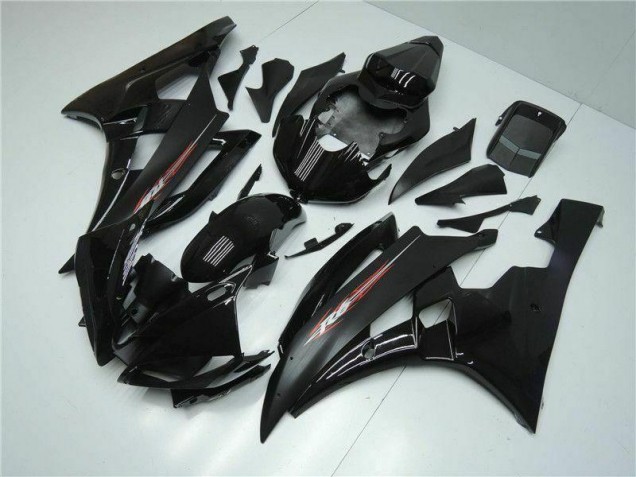 2006-2007 Black Yamaha YZF R6 Motorbike Fairings UK Stores 2006-2007 Black Yamaha YZF R6 Motorbike Fairings UK Stores