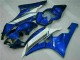 2006-2007 Blue White Yamaha YZF R6 Bike Fairings UK Stores 2006-2007 Blue White Yamaha YZF R6 Bike Fairings UK Stores