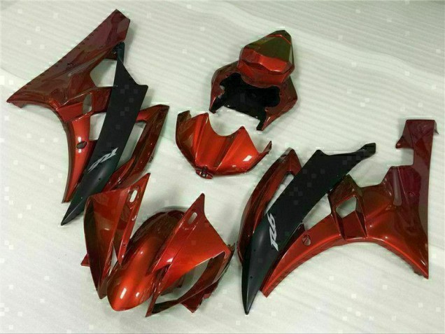 2006-2007 Red Yamaha YZF R6 Replacement Motorcycle Fairings UK Stores 2006-2007 Red Yamaha YZF R6 Replacement Motorcycle Fairings UK Stores