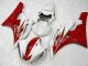 2006-2007 Red White Yamaha YZF R6 Motorcycle Bodywork UK Stores 2006-2007 Red White Yamaha YZF R6 Motorcycle Bodywork UK Stores