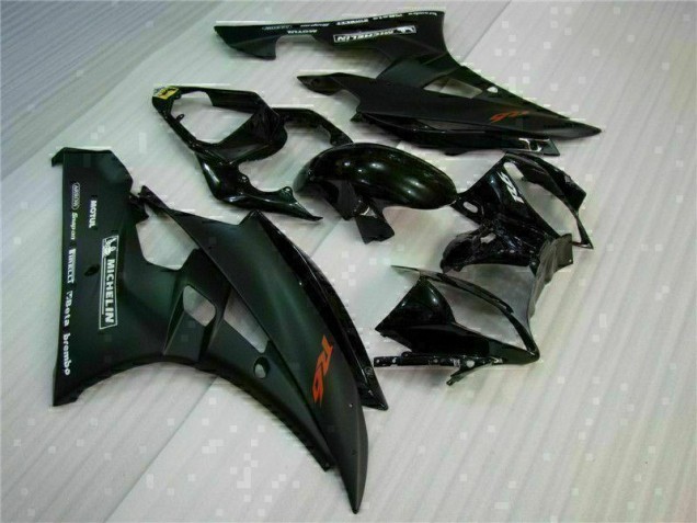 2006-2007 Black Yamaha YZF R6 Motorbike Fairing Kits UK Stores 2006-2007 Black Yamaha YZF R6 Motorbike Fairing Kits UK Stores