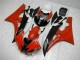 2006-2007 Red Black Yamaha YZF R6 Motorcycle Fairings Kits UK Stores 2006-2007 Red Black Yamaha YZF R6 Motorcycle Fairings Kits UK Stores