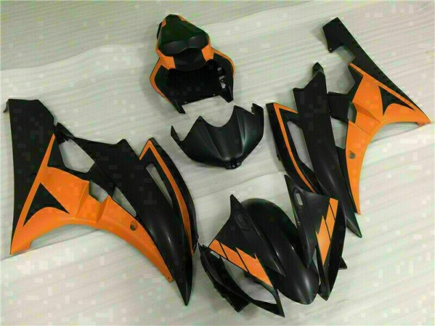 2006-2007 Yellow Yamaha YZF R6 Motorcycle Fairings Kit UK Stores 2006-2007 Yellow Yamaha YZF R6 Motorcycle Fairings Kit UK Stores