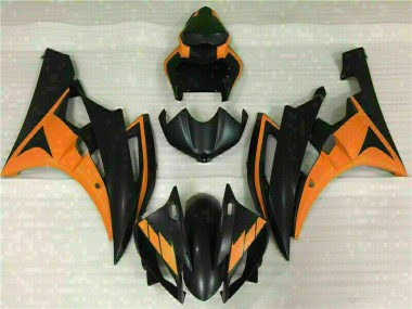 2006-2007 Yellow Yamaha YZF R6 Motorcycle Fairings Kit UK Stores