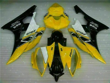 2006-2007 Yellow Black Yamaha YZF R6 Motorbike Fairing UK Stores