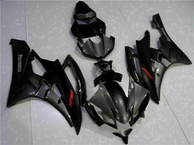 2006-2007 Grey Black Yamaha YZF R6 Motorcycle Bodywork UK Stores 2006-2007 Grey Black Yamaha YZF R6 Motorcycle Bodywork UK Stores