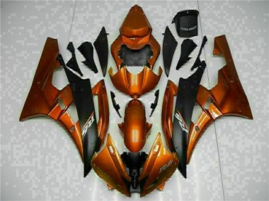 2006-2007 Orange Yamaha YZF R6 Motorbike Fairing Kits UK Stores