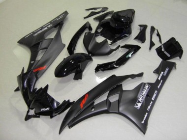 2006-2007 Black Yamaha YZF R6 Bike Fairings UK Stores