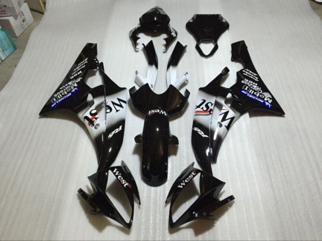 2006-2007 Glossy Black Yamaha YZF R6 Bike Fairing UK Stores 2006-2007 Glossy Black Yamaha YZF R6 Bike Fairing UK Stores