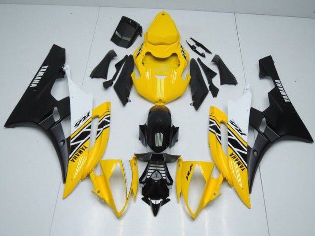 2006-2007 Yellow OEM Style Yamaha YZF R6 Motorcycle Fairings Kits UK Stores 2006-2007 Yellow OEM Style Yamaha YZF R6 Motorcycle Fairings Kits UK Stores