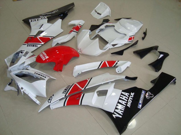 2006-2007 Red White Black Yamaha YZF R6 Motor Fairings UK Stores 2006-2007 Red White Black Yamaha YZF R6 Motor Fairings UK Stores