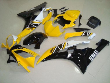 2006-2007 Yellow Yamaha YZF R6 Motorcycle Fairing UK Stores