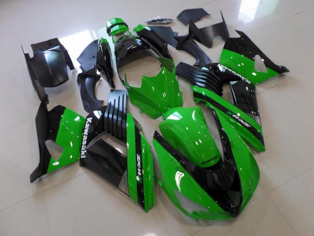 2006-2011 Green and Black Kawasaki ZX14R ZZR1400 Bike Fairing Kit UK Stores 2006-2011 Green and Black Kawasaki ZX14R ZZR1400 Bike Fairing Kit UK Stores
