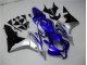 2007-2008 Blue Silver Black Honda CBR600RR Replacement Motorcycle Fairings UK Stores