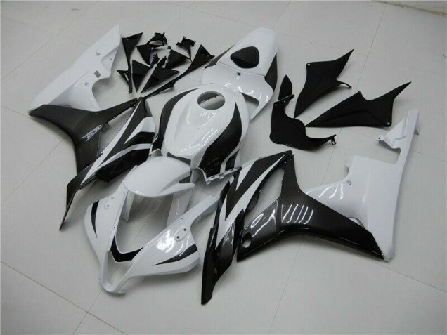 2007-2008 White Black Honda CBR600RR Motorbike Fairing UK Stores 2007-2008 White Black Honda CBR600RR Motorbike Fairing UK Stores