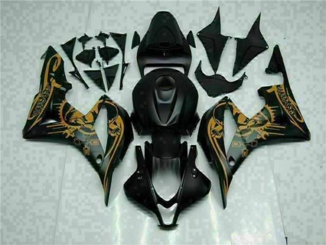 2007-2008 Black Honda CBR600RR Motorcycle Fairing UK Stores 2007-2008 Black Honda CBR600RR Motorcycle Fairing UK Stores